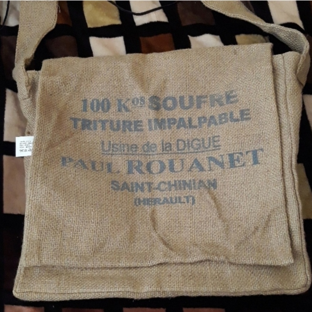 Jute unisex bag .15"*17"*5"